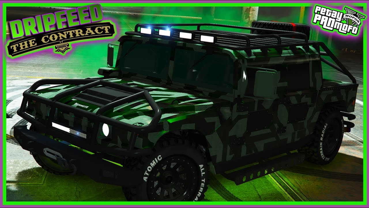 GTA Online Contract DLC Dripfeed Early Access - Patriot Mill-Spec Mods n Online Prices 🎮