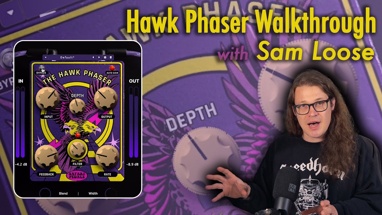Hawk Phaser - Vintage Phaser Demo with Sam Loose 🦅
