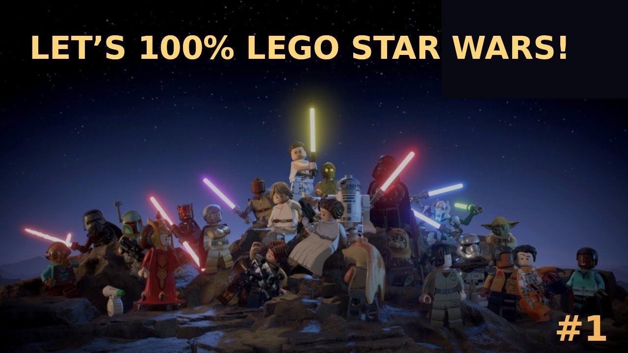 Let's 100% Lego Star Wars! Pt. 1