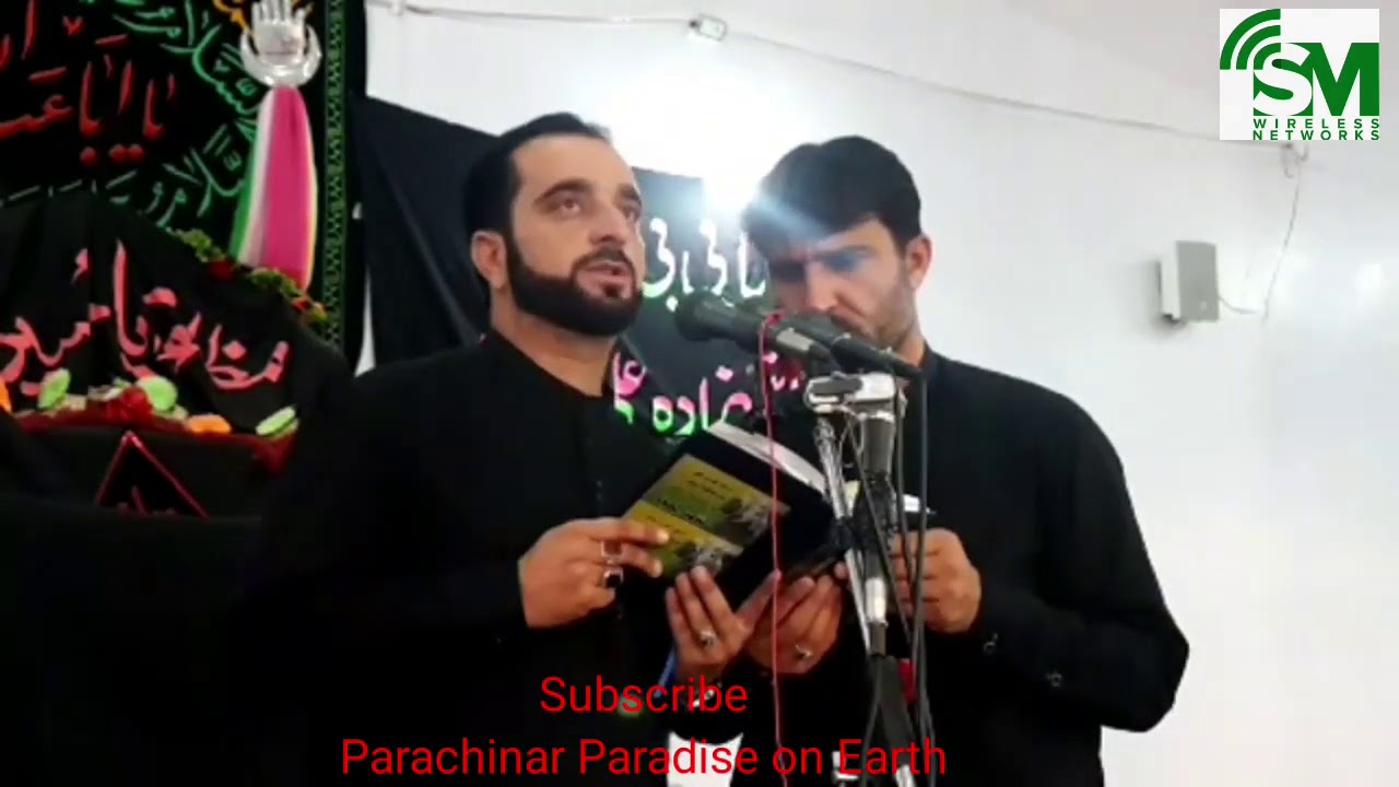 Zakir SHABEER and #Zakir Fida Hussain || #Pashto #Nohay || Markazi Imambarga Parachinar