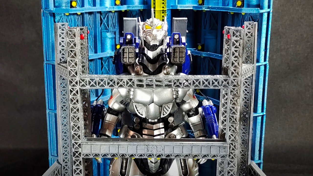 How to Make Kiryu's Hangar (Mechagodzilla 2002)