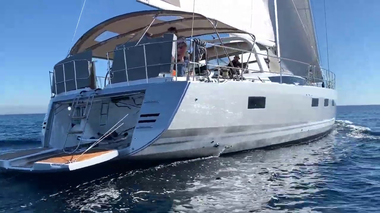 Sailing clips of the 2019 Jeanneau 64 Yacht By: Ian Van Tuyl