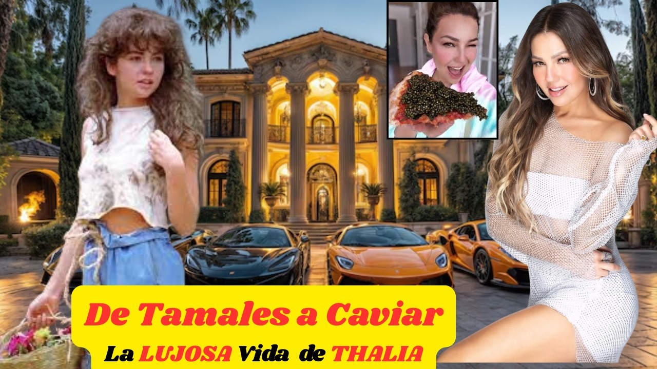 THALIA y Su Vida de Reina: Su LUJOSA y EXTRAVAGANTE Estilo de Vida