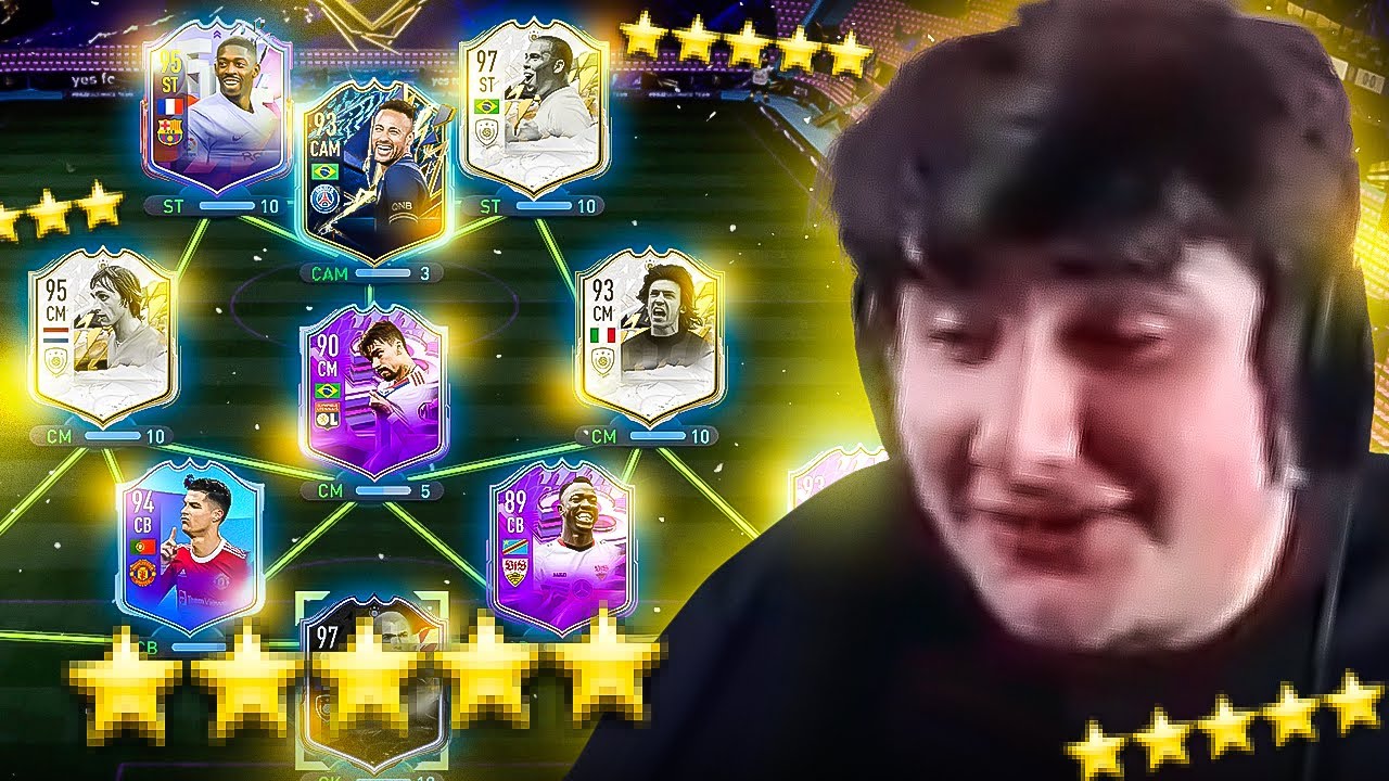 Я использовал ПОЛНУЮ 5* команду 5* в FIFA 22!