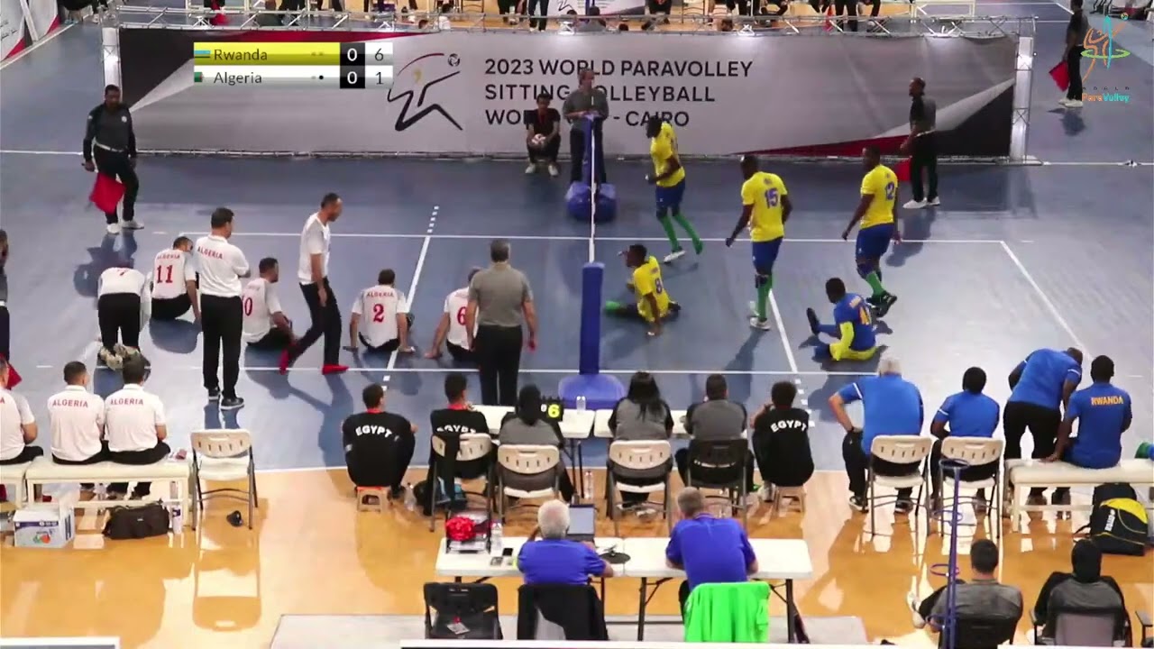 2023 WPV Sitting Volleyball World Cup   Rwanda 🇷🇼 VS Algeria 🇩🇿