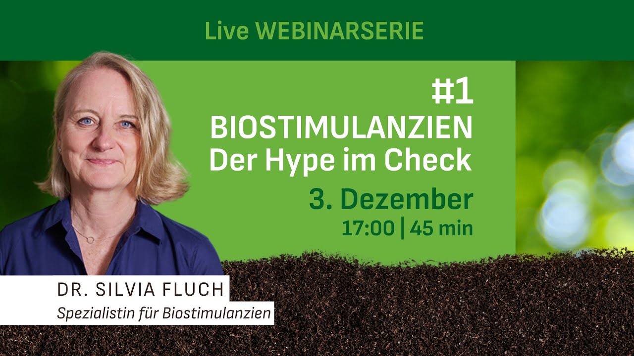 WEBINAR #1 Biostimulanzien: Der Hype im Check