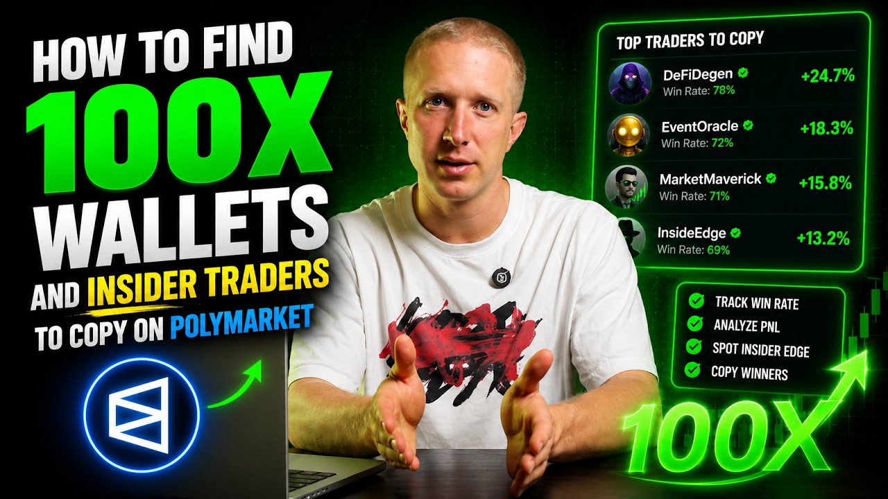 My System for Finding 100x Wallets to Copy Trade on PolyMarket