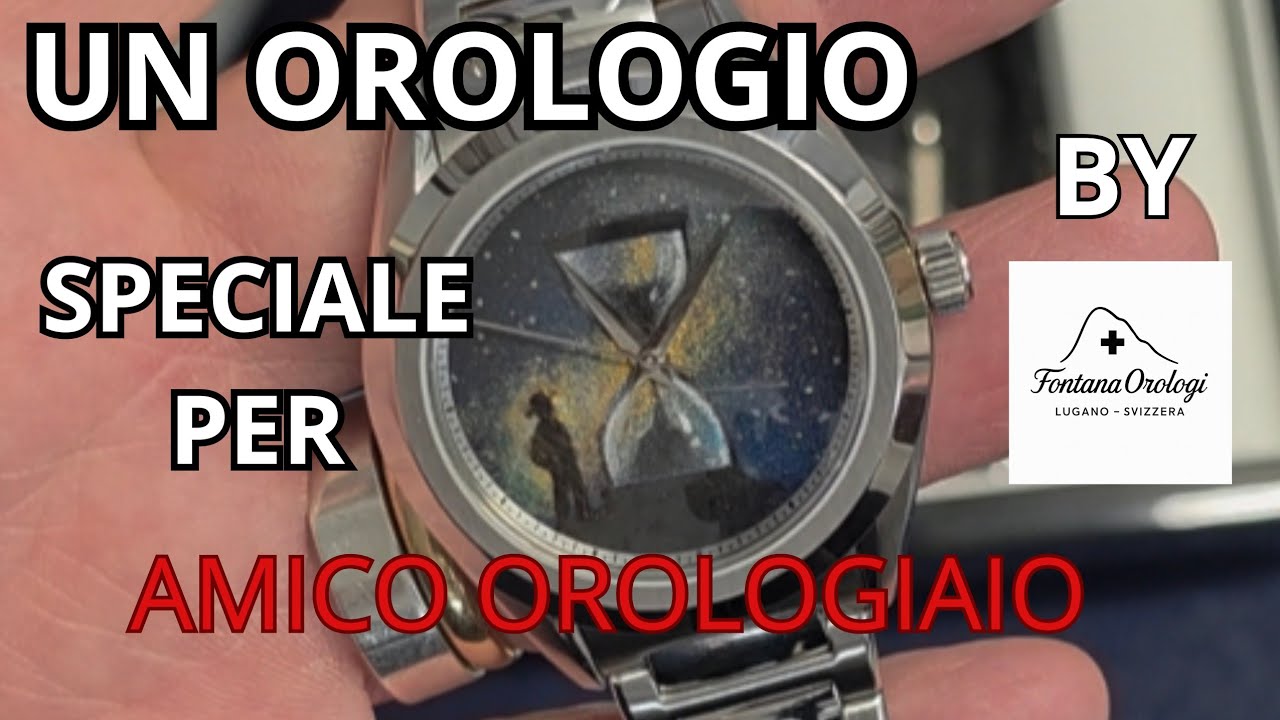 UN OROLOGIO SPECIALE PER AMICO OROLOGIAIO