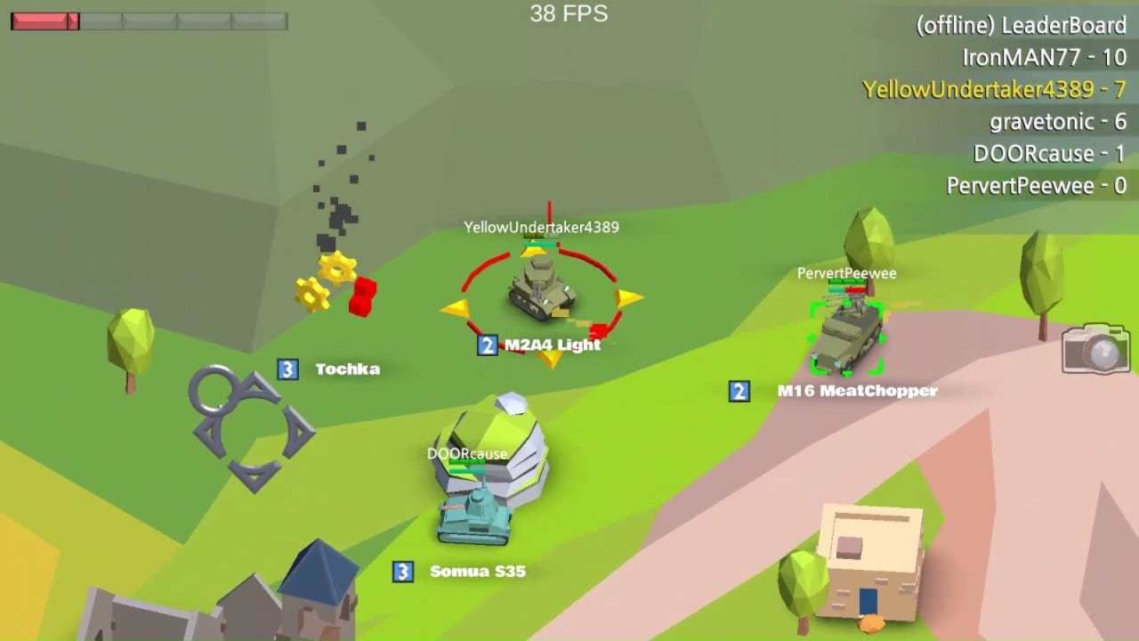 IronBlaster : Online Tank Battle android and ios gameplay