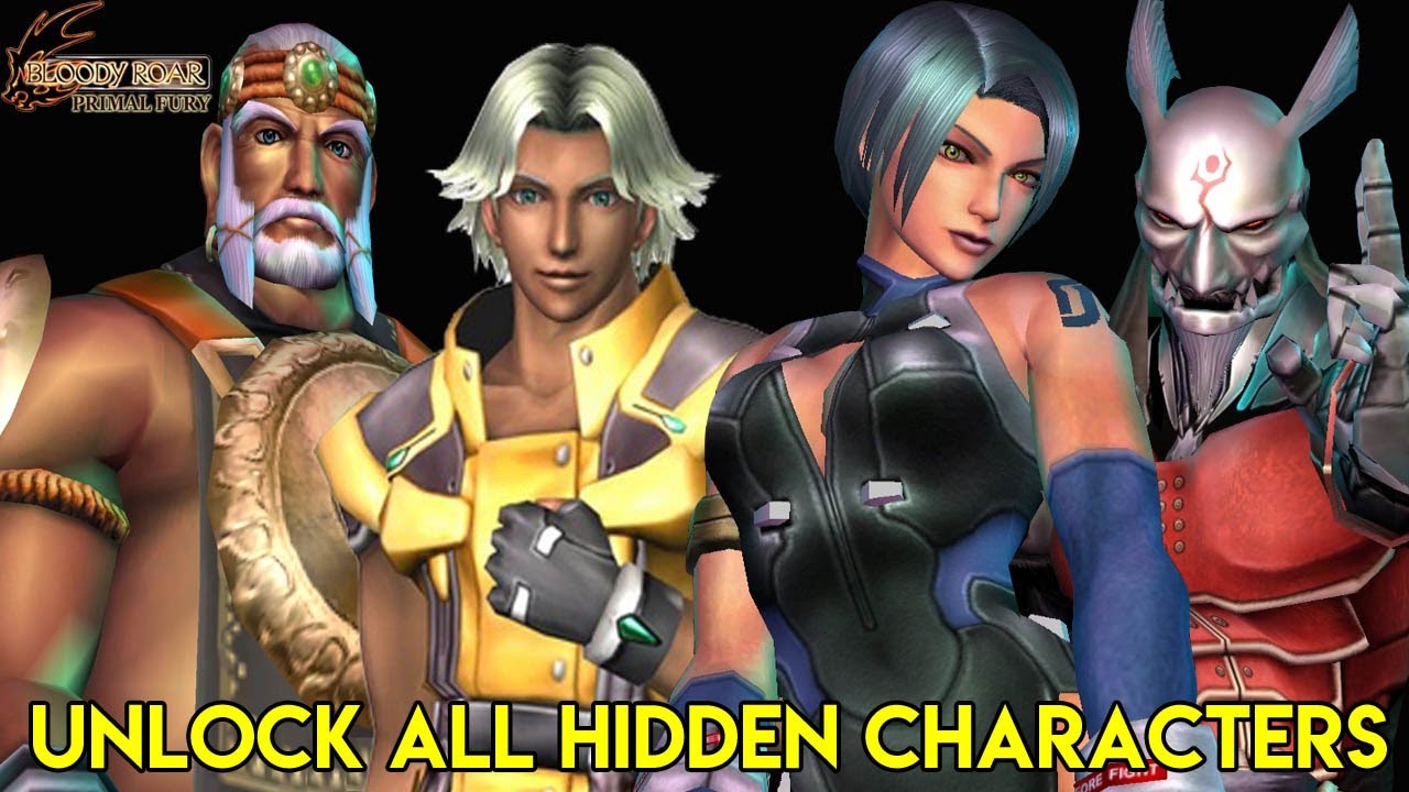 Bloody Roar Primal Fury / Extreme : How To Unlock All Hidden Characters