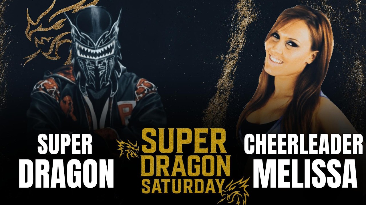Super Dragon VS Cheerleader Melissa #intergenderwrestling