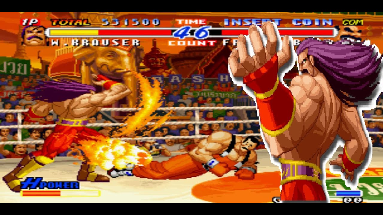 【TAS】REAL BOUT FATAL FURY 2 : THE NEWCOMERS - KRAUSER [LONGPLAY] NO DEATH NO LOST - BONUS GAME