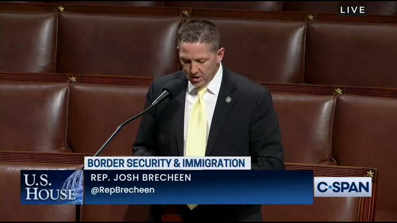 Congressman Josh Brecheen Speaks on the Secure the Border Act of 2023 5/10/23