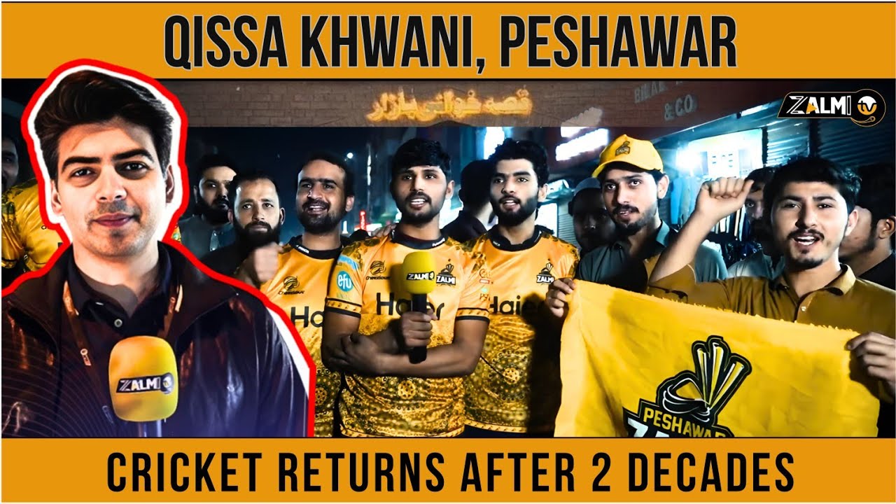 Qissa Khwani: Cricket Returns on Peshawar Streets After 2 Decades | Fans' Love for Zalmi | Zalmi TV
