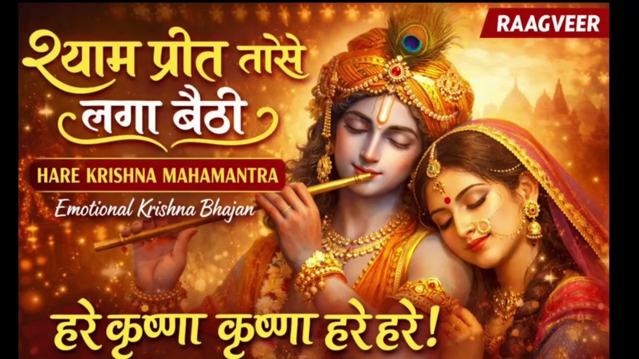 श्याम प्रीत तोसे लगा बैठी | Hare Krishna Mahamantra | Emotional Krishna Bhajan | RAAGVEER