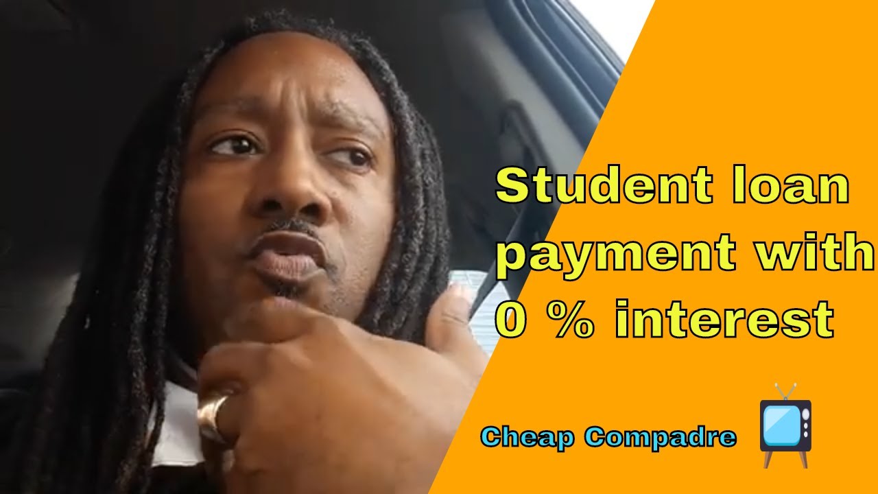 How to tackle your student loan with 0 % interest