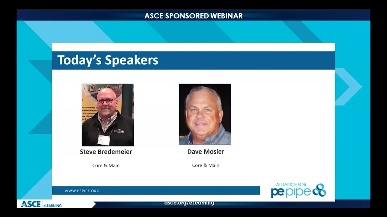 ASCE HDPE Service Connections