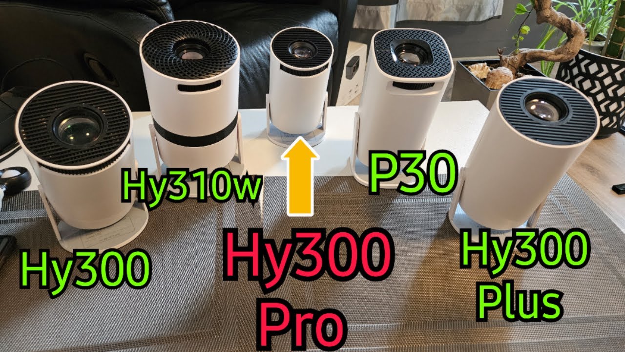 Test taniego projektora Hy300 Pro i por&oacute;wnanie z Hy300 Plus