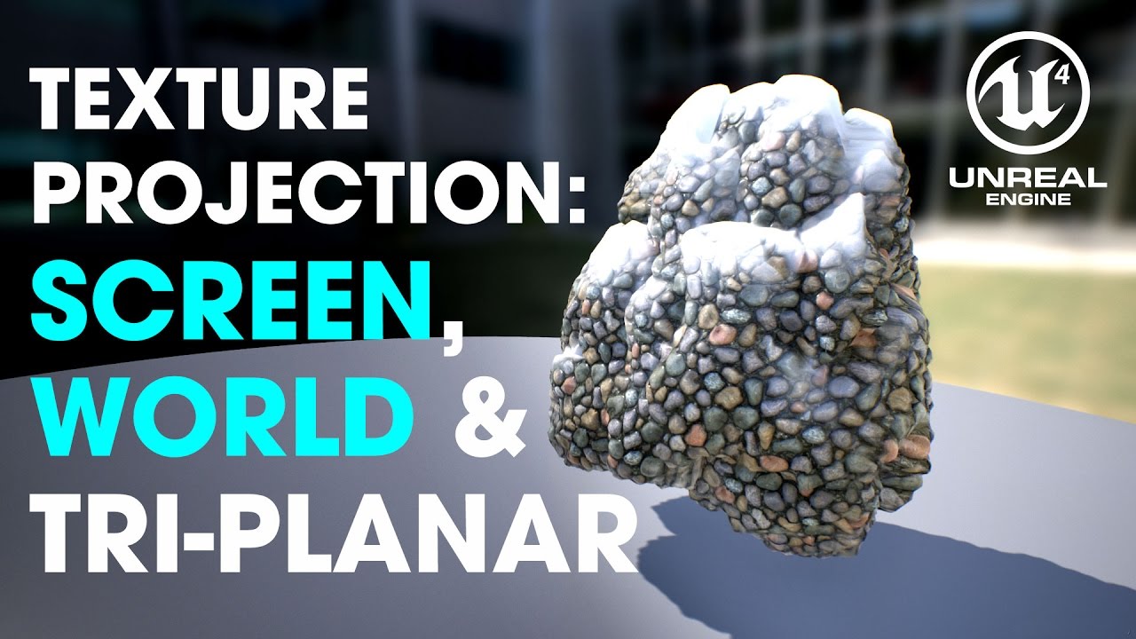 UE4 Tutorial 101 &mdash; Texture Projection 1/3 - Screen and World