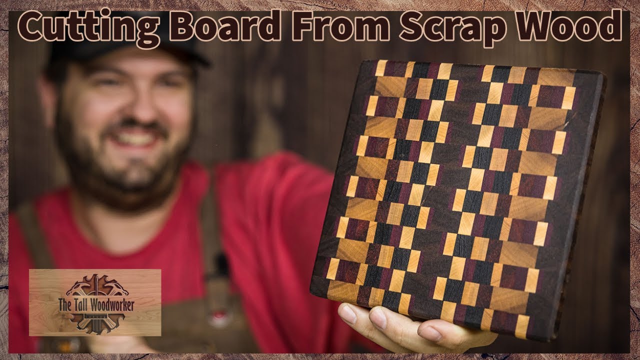 Endgrain Cutting Board from Scrapwood