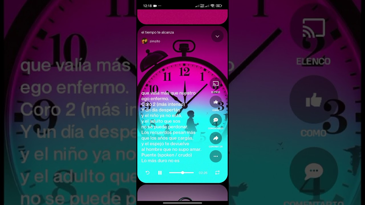 el tiempo te alcanza 