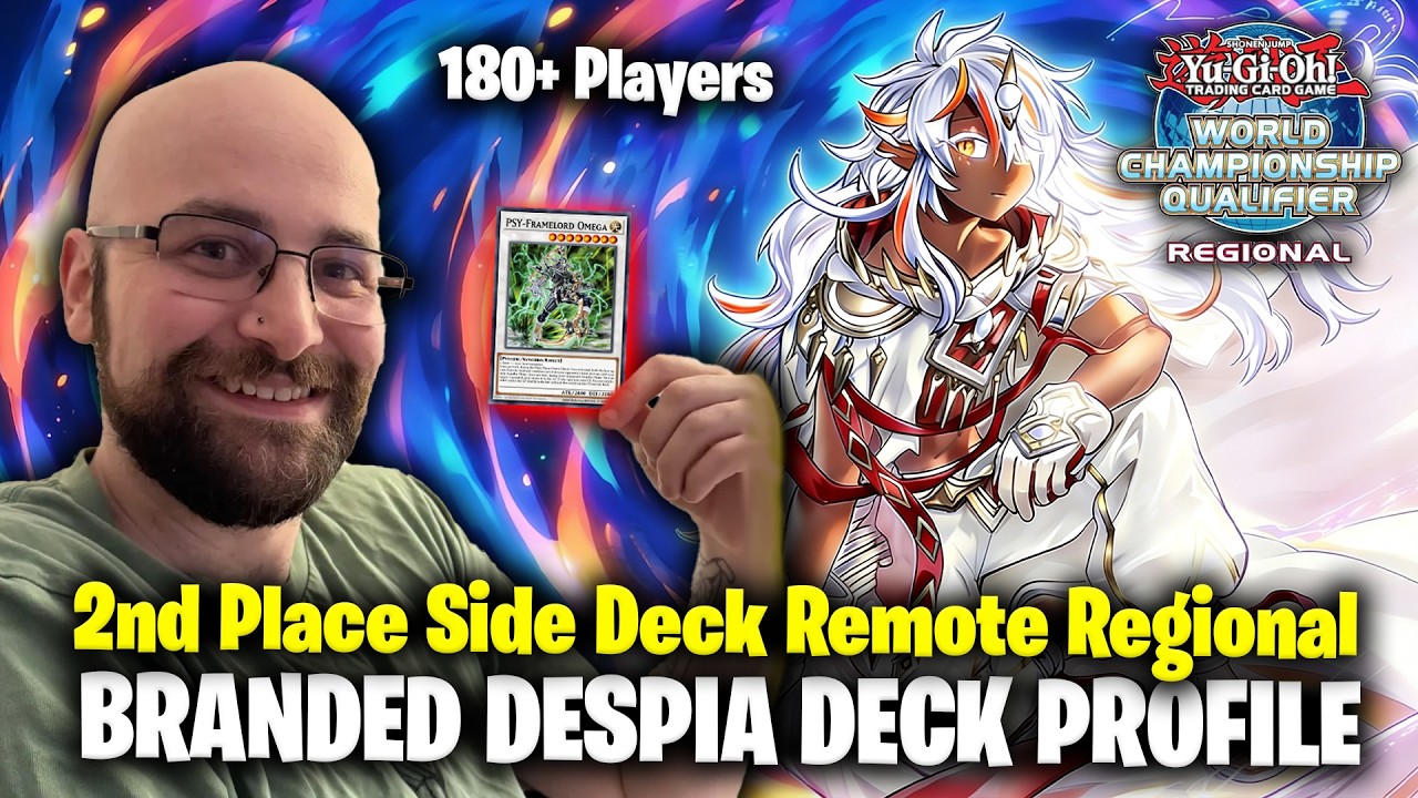 2nd Place BRANDED DESPIA Side Deck Remote Regional Yu-Gi-Oh! Deck Profile (OMEGA?) Christian Harrop