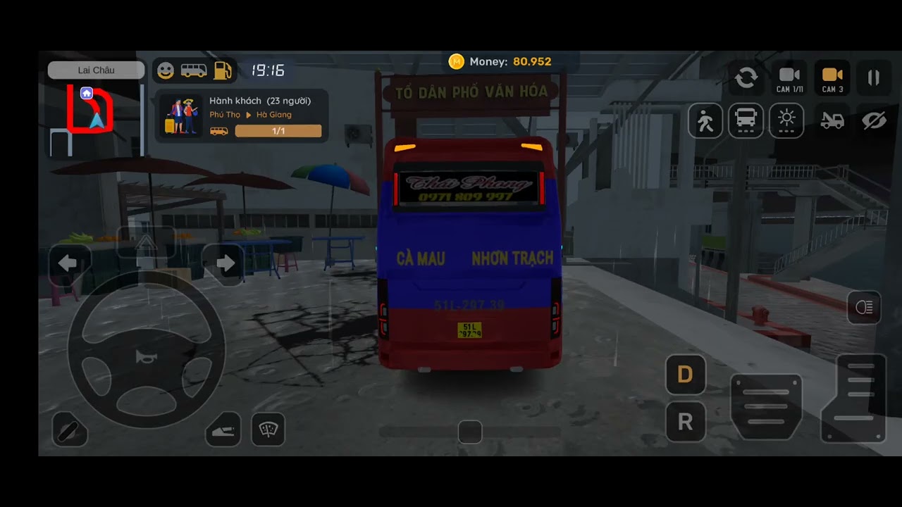 COACH BUS SIMULATOR VIETNAM TẬP 13 LÁI IDOL THÁI PHONG CHỞ KHÁCH 😀😀😀⭐