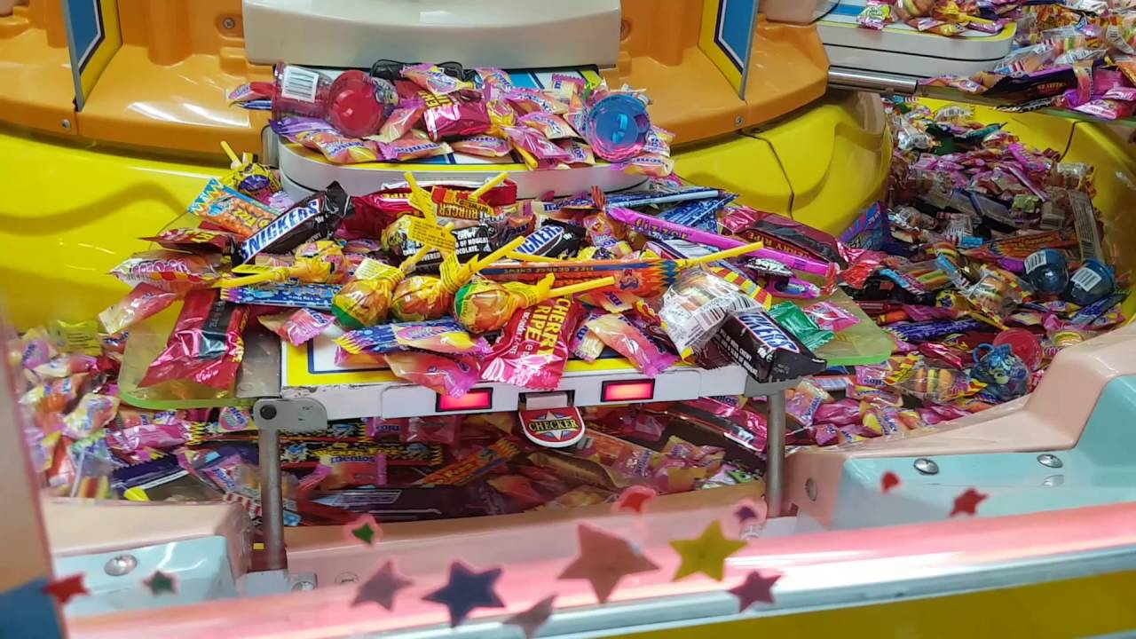 Candy Pusher Claw Machine - Big Sweet Land