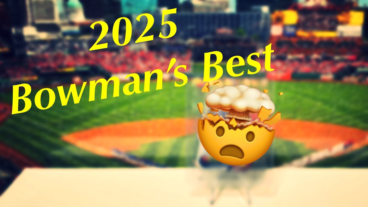 MASSIVE W!!! 2025 Bowman’s Best Baseball!