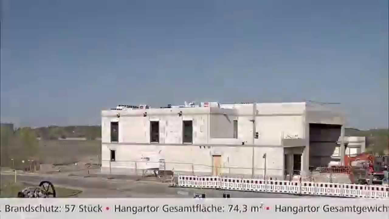 Bau der Luftrettungsstation Angermünde im Zeitraffer