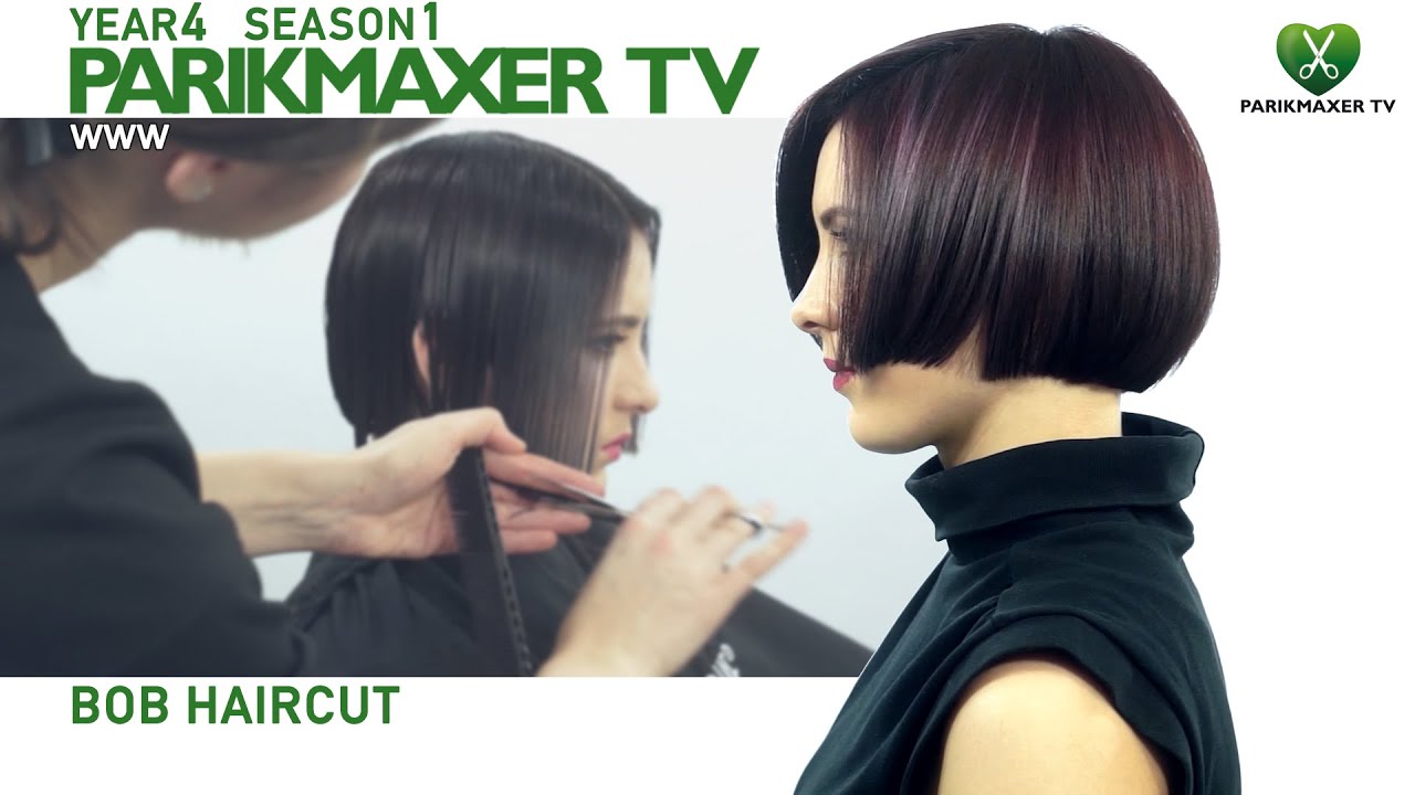 Стрижка на среднюю длину. Новая техника 2017 года.парикмахер тв parikmaxer.tv