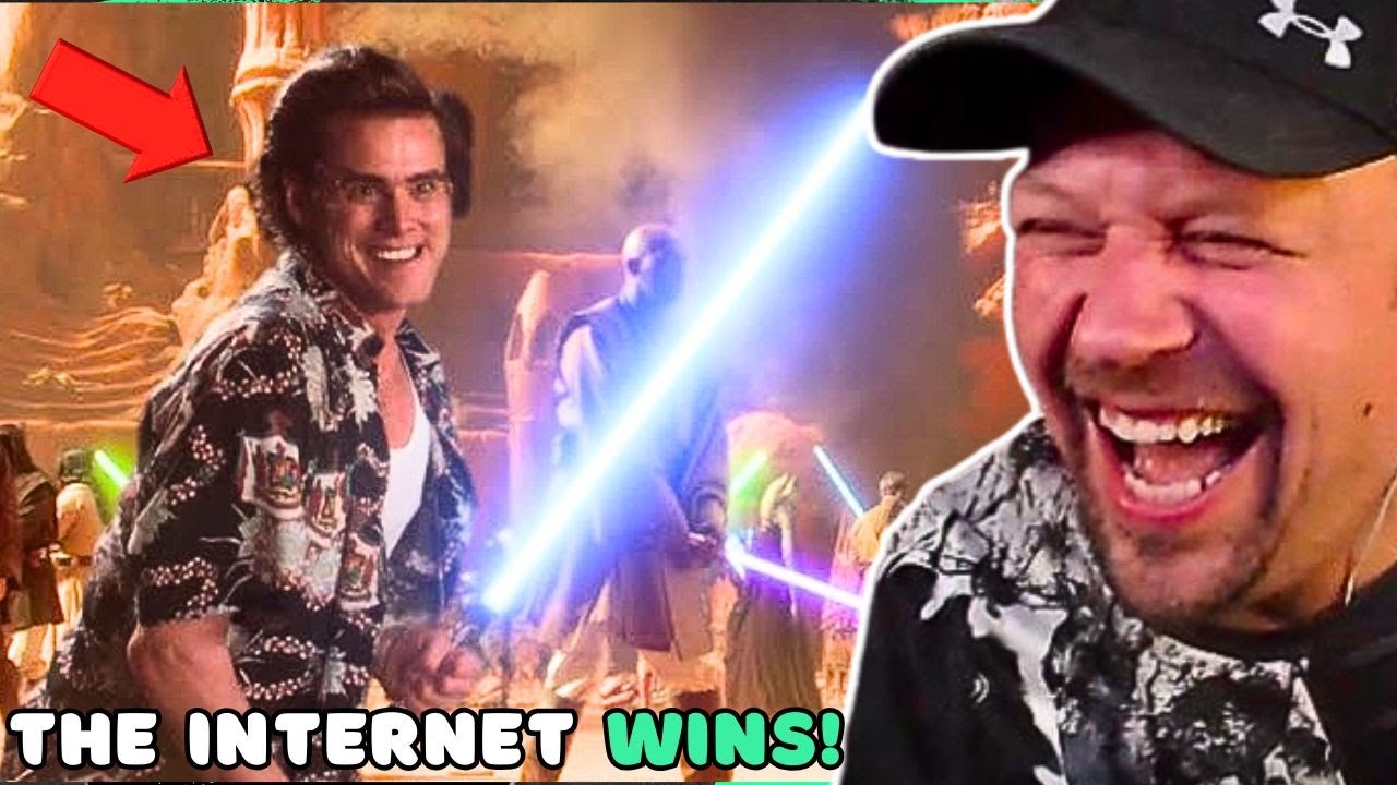 JIM CARREY In Star Wars Is The Reason The Internet Was Invented! | UK 🇬🇧