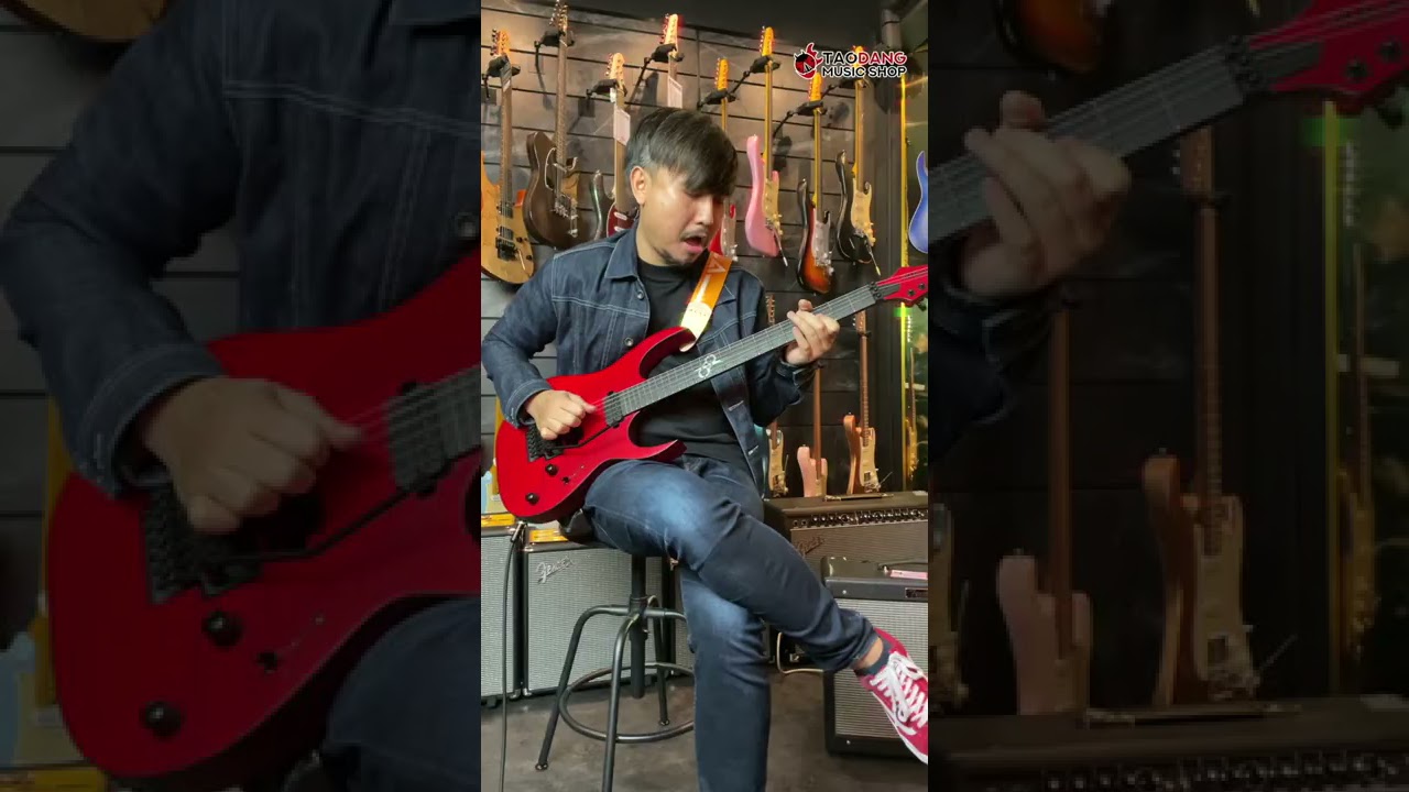 ทน  - เล่นกีต้าร์แบบโคตรมันส์ Metal Guitar EDM l Solar S1.6 FRFBR l Style Joe Taodang