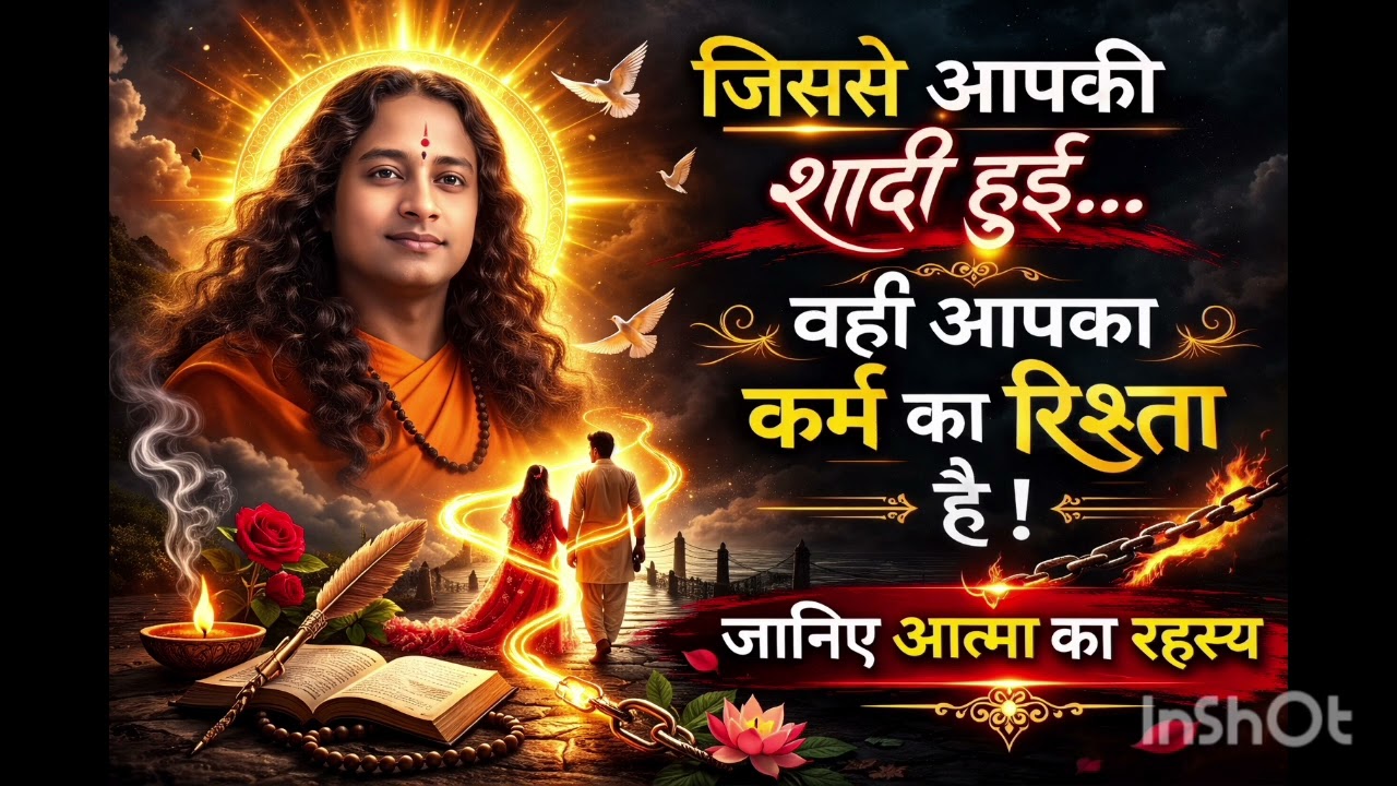 Jisse aapki shaadi Hui Vahi aapka Karm Ka Rishta Hai story by paramhans Yoganand #katha #ytshorts 