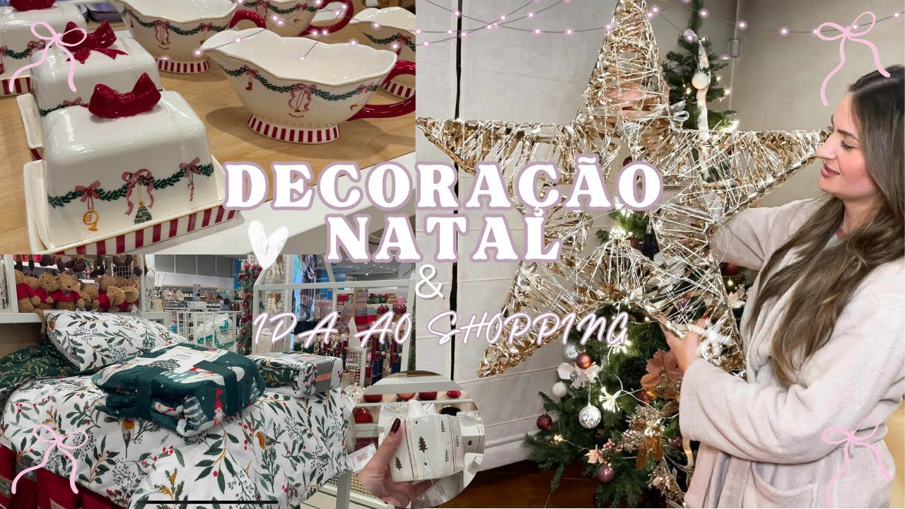 Começou o Natal!! Decoração  + Ida caótica ás compras 😍🎄EP.1 #vlogmas #natal