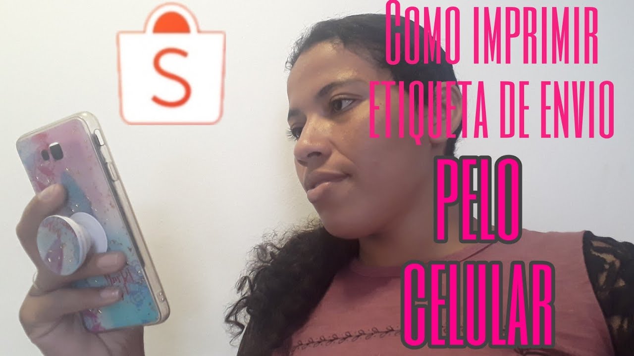 SHOPEE-IMPRIMA PELO CELULAR AS SUAS ETIQUETAS DE ENVIOS.