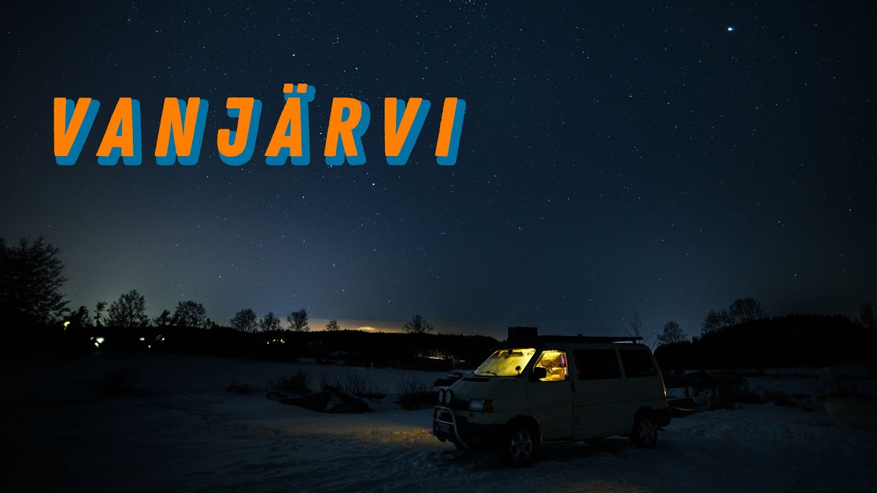 TALVIYÖ RETKIPAKUSSA VANJÄRVELLÄ