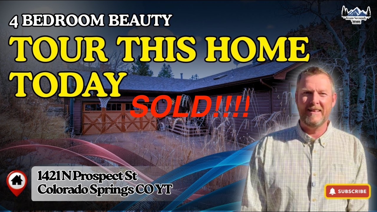 4 Bedroom Home for Sale in Crystal Park | Manitou Springs CO Mountain Living