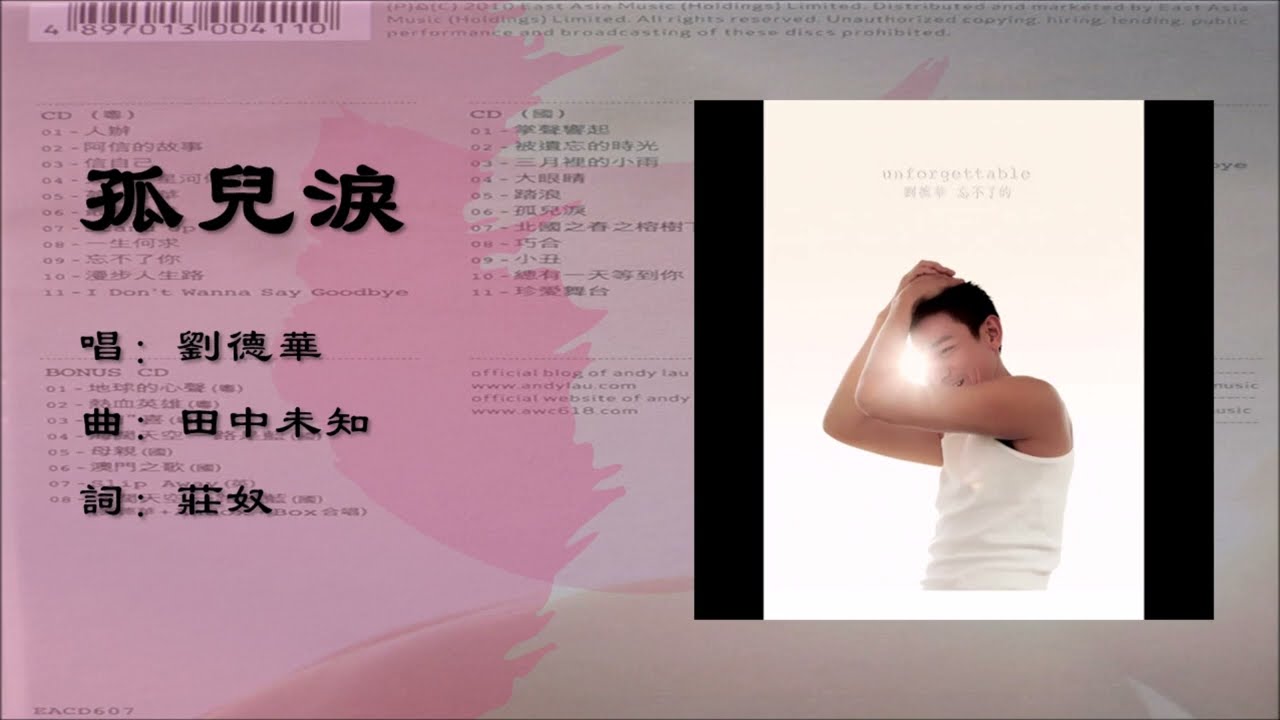 【刘德华 Andy Lau】孤儿泪 国语（2010）