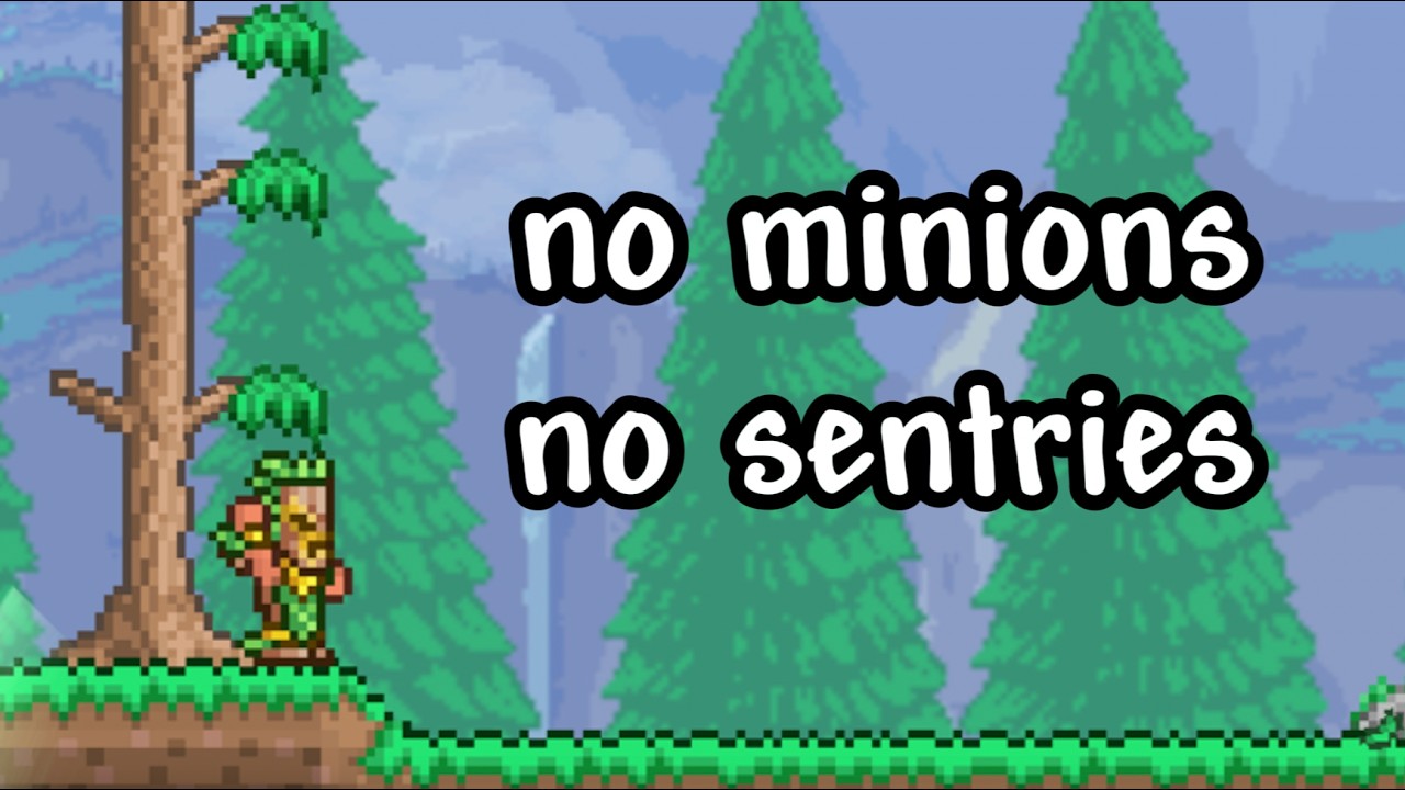 I Beat Terraria as a Summoner (but I DIDN'T summon anything)