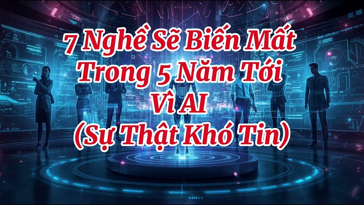 # AI - 7 Nghề Sẽ Biến Mất Trong 5 Năm Tới Vì AI (Sự Thật Khó Tin)