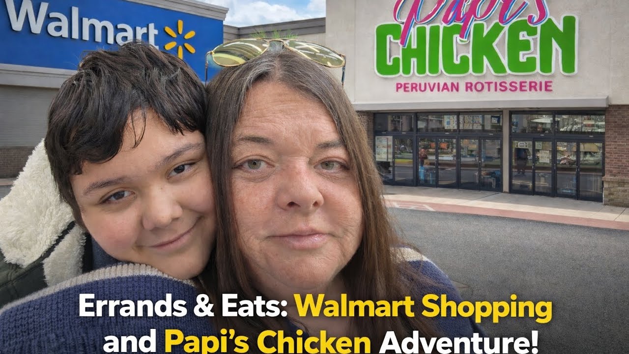 Walmart Run & Papi’s Chicken Lunch | Family Vlog, Shopping Haul & Peruvian Rotisserie Eats