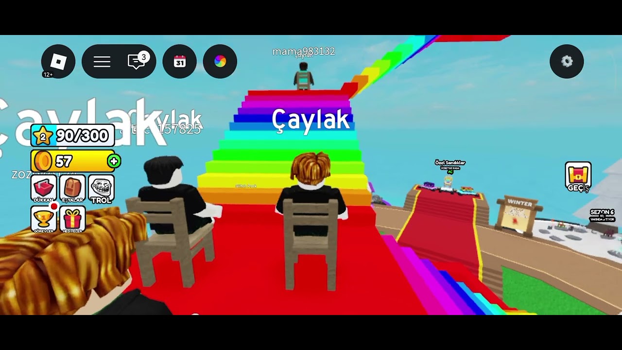 Sandalye kapmaca  abone olmayı unutmayın