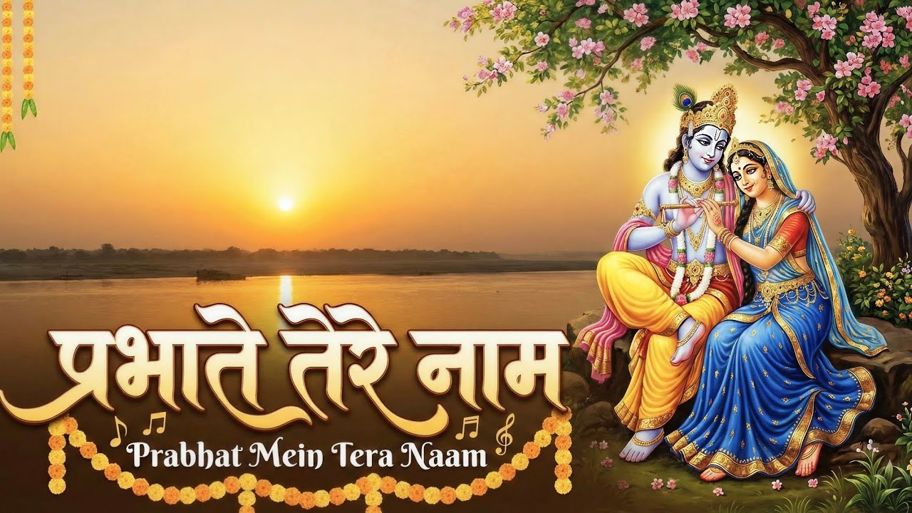 Prabhat Mein Tera Naam | Morning Krishna Bhajan | Radhe Radhe Bhakti Song