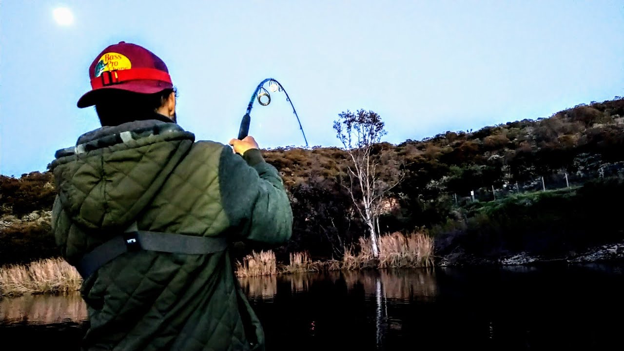 Fishing For Catfish At Lake Jennings