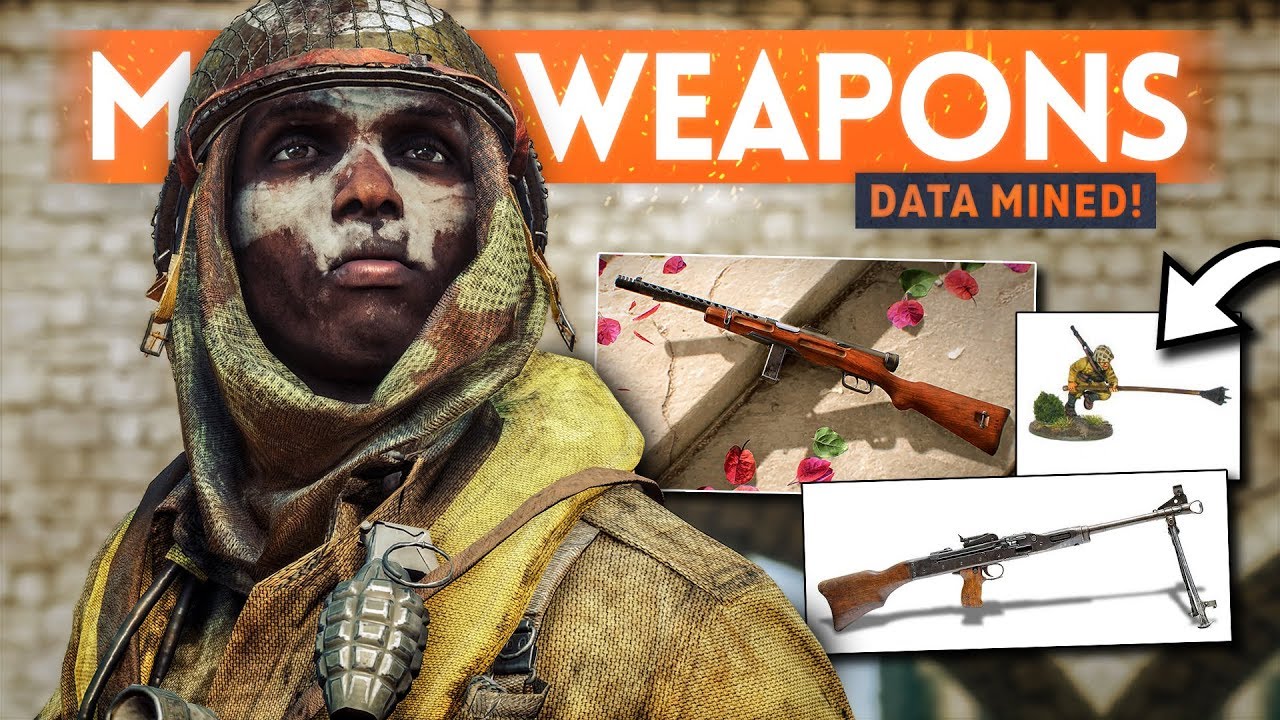 More NEW WEAPONS & Gadgets Data-Mined 🔫 Battlefield 5