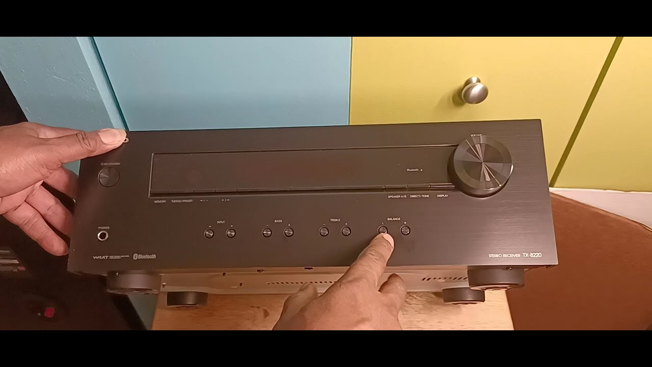 Стереоресивер Onkyo TX-8220 с 2 каналами и Bluetooth. Распаковка.