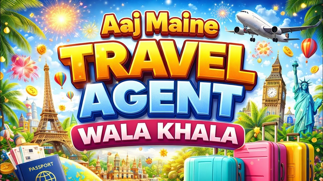 Aaj Maine travel agent wala khala