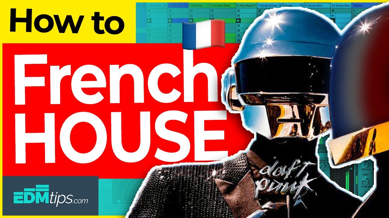 Как создать FILTERED HOUSE (пошагово, как DAFT PUNK и Modjo) — БЕСПЛАТНЫЙ проект Ableton! 🇫🇷🤖