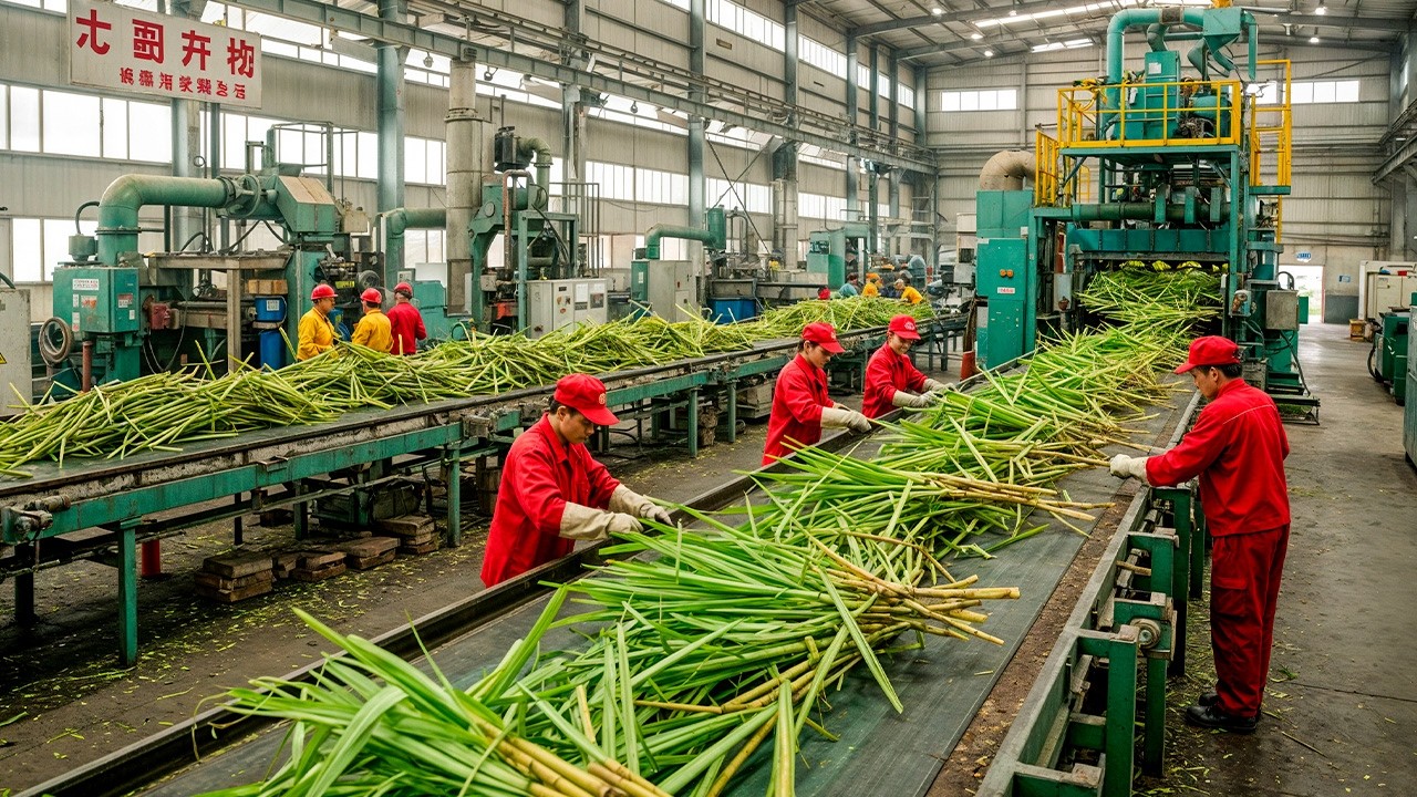 ASÍ SE CULTIVA la CAÑA DE AZÚCAR: ¡Producción Masiva para 16 MILLONES de TONELADAS de Azúcar! 🌿🍬
